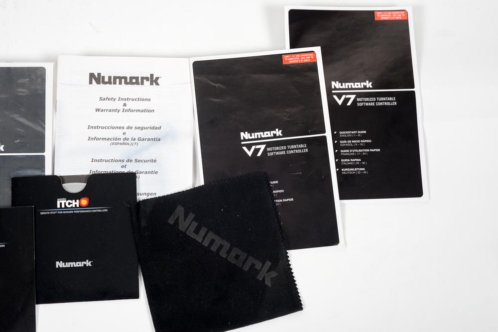 Numark V7 DJ Controllers and 5X Mixer