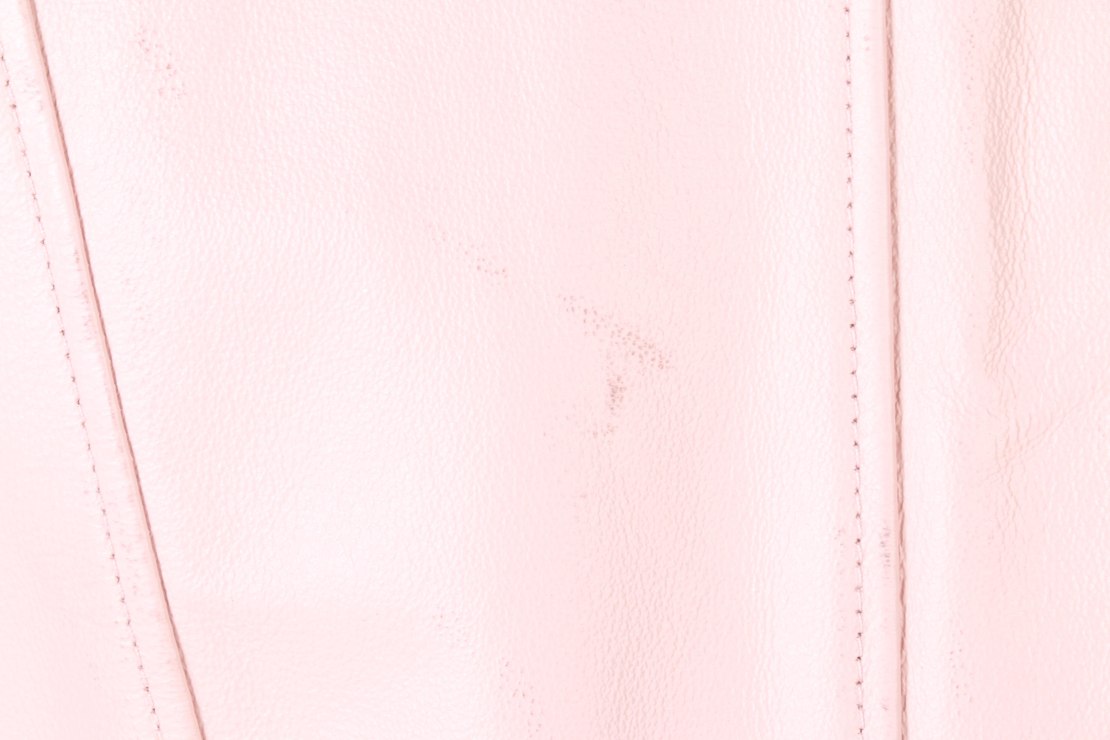 MODA International Pink Leather Jacket