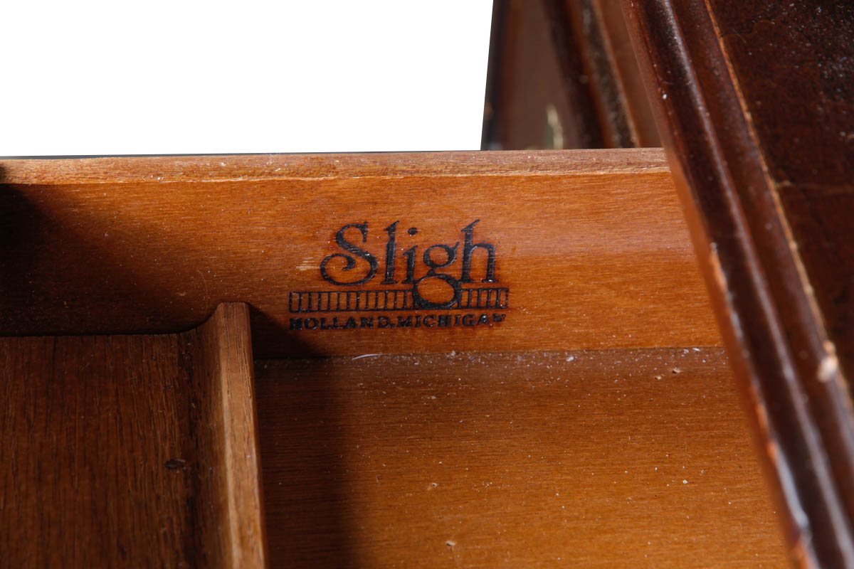 Vintage Double-Pedestal Desk by Sligh Furniture Co.