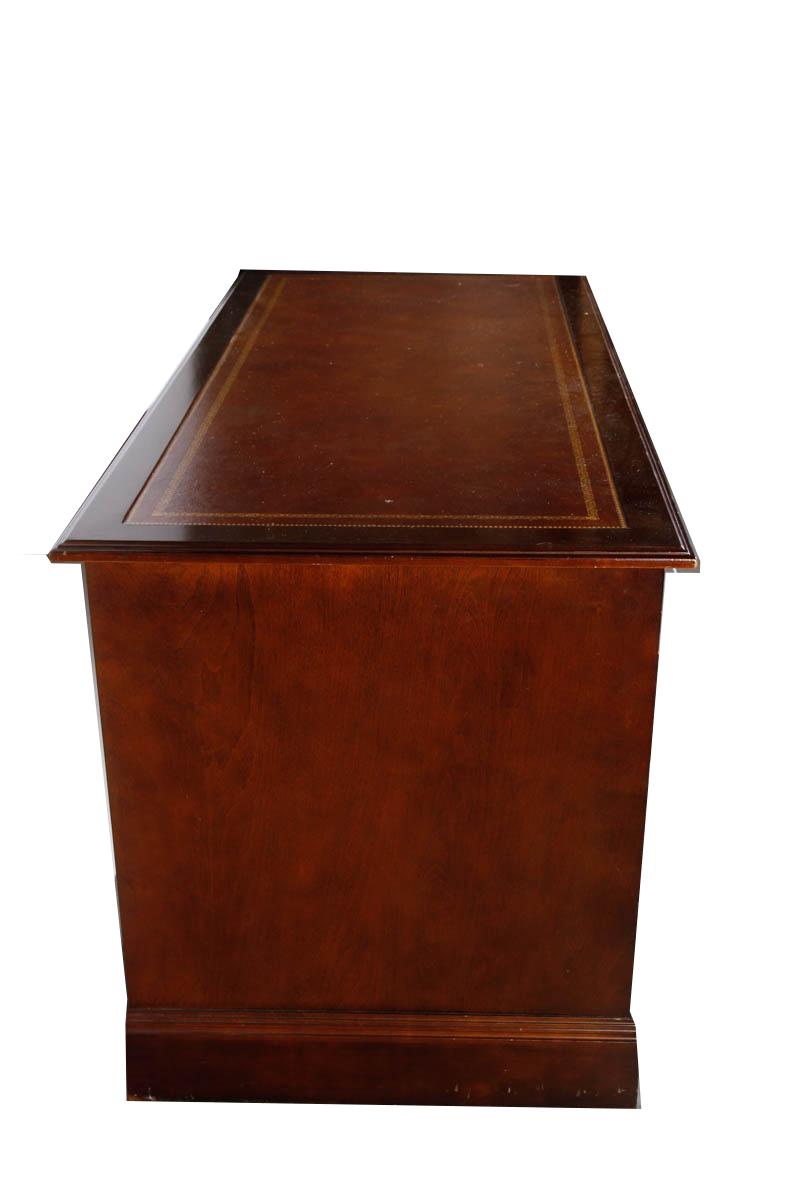 Vintage Double-Pedestal Desk by Sligh Furniture Co.