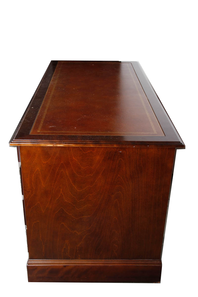 Vintage Double-Pedestal Desk by Sligh Furniture Co.