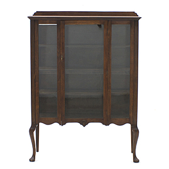 Vintage Mahogany China Cabinet