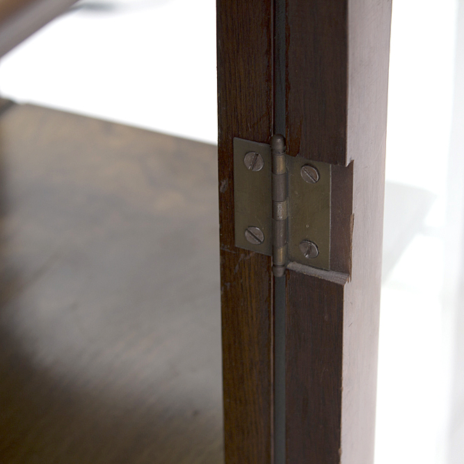 Vintage Mahogany China Cabinet