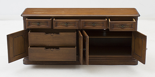 Drexel "French In The Country Manner" Walnut Buffet