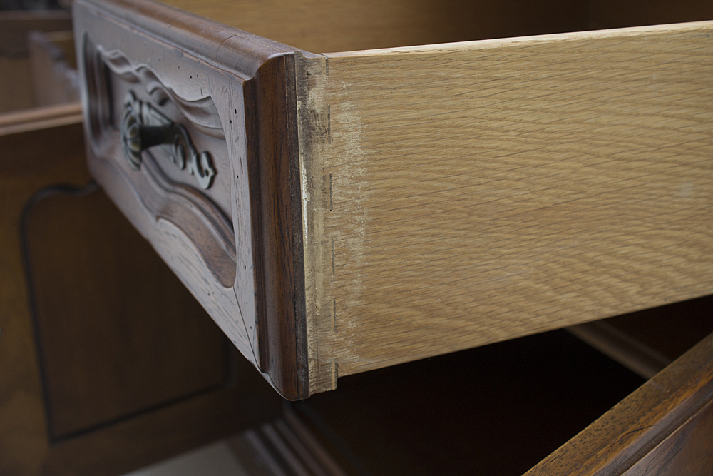 Drexel "French In The Country Manner" Walnut Buffet