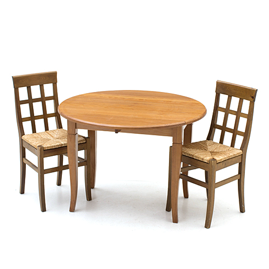 Pier1 Pine Breakfast Table and Chairs