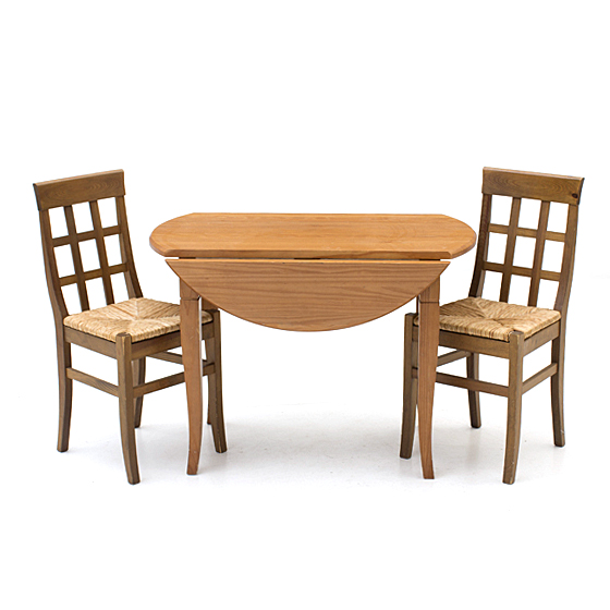 Pier1 Pine Breakfast Table and Chairs