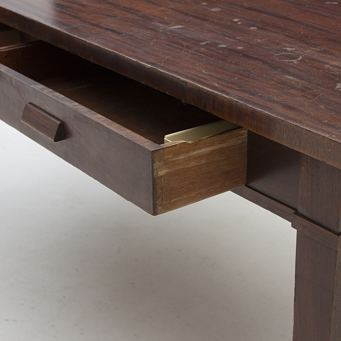 Antique Mahogany Library Table