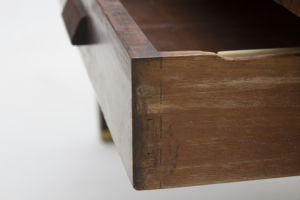 Antique Mahogany Library Table