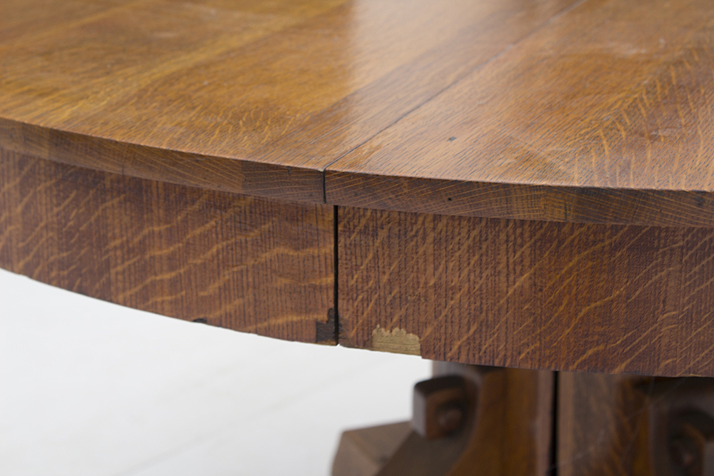American Arts and Crafts Oak Table
