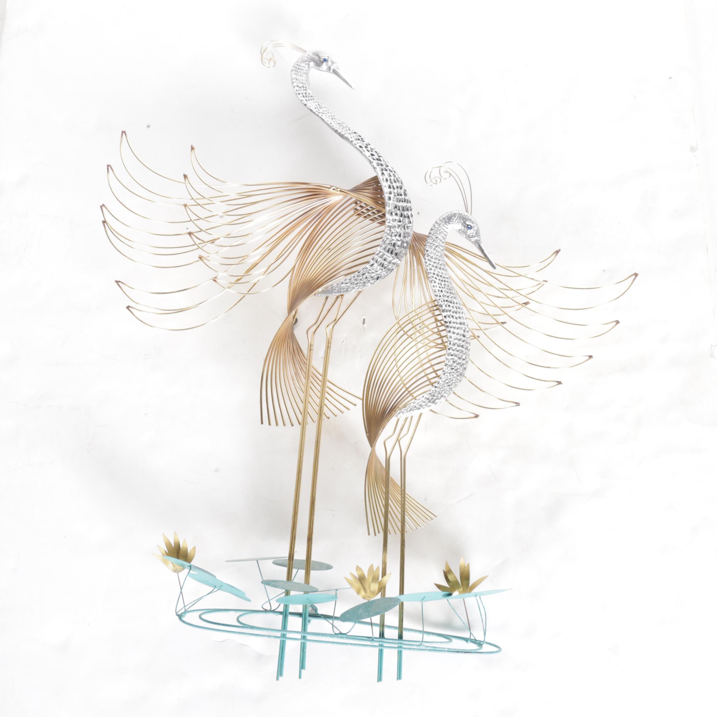 Abstract Swan Wall Art