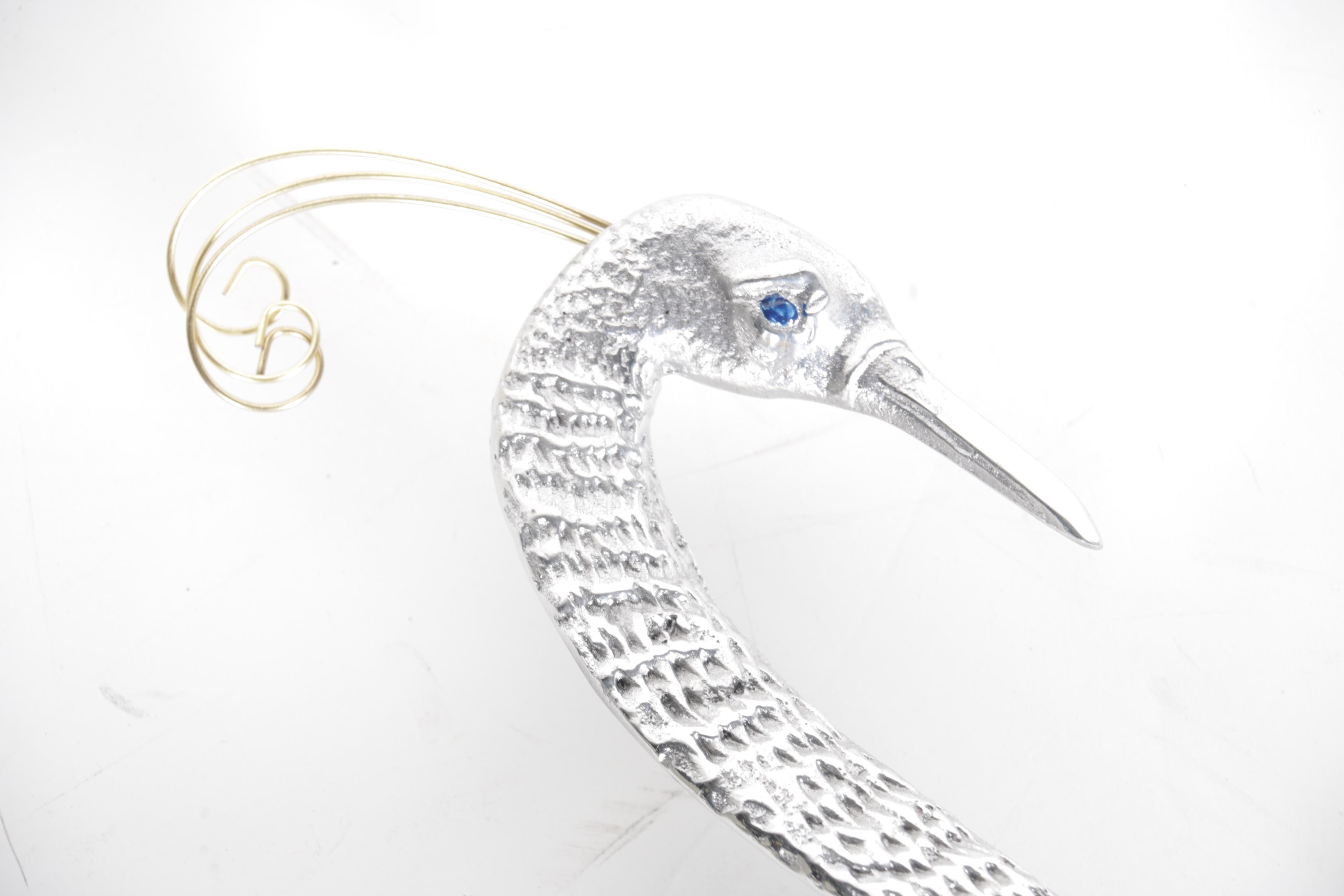 Abstract Swan Wall Art