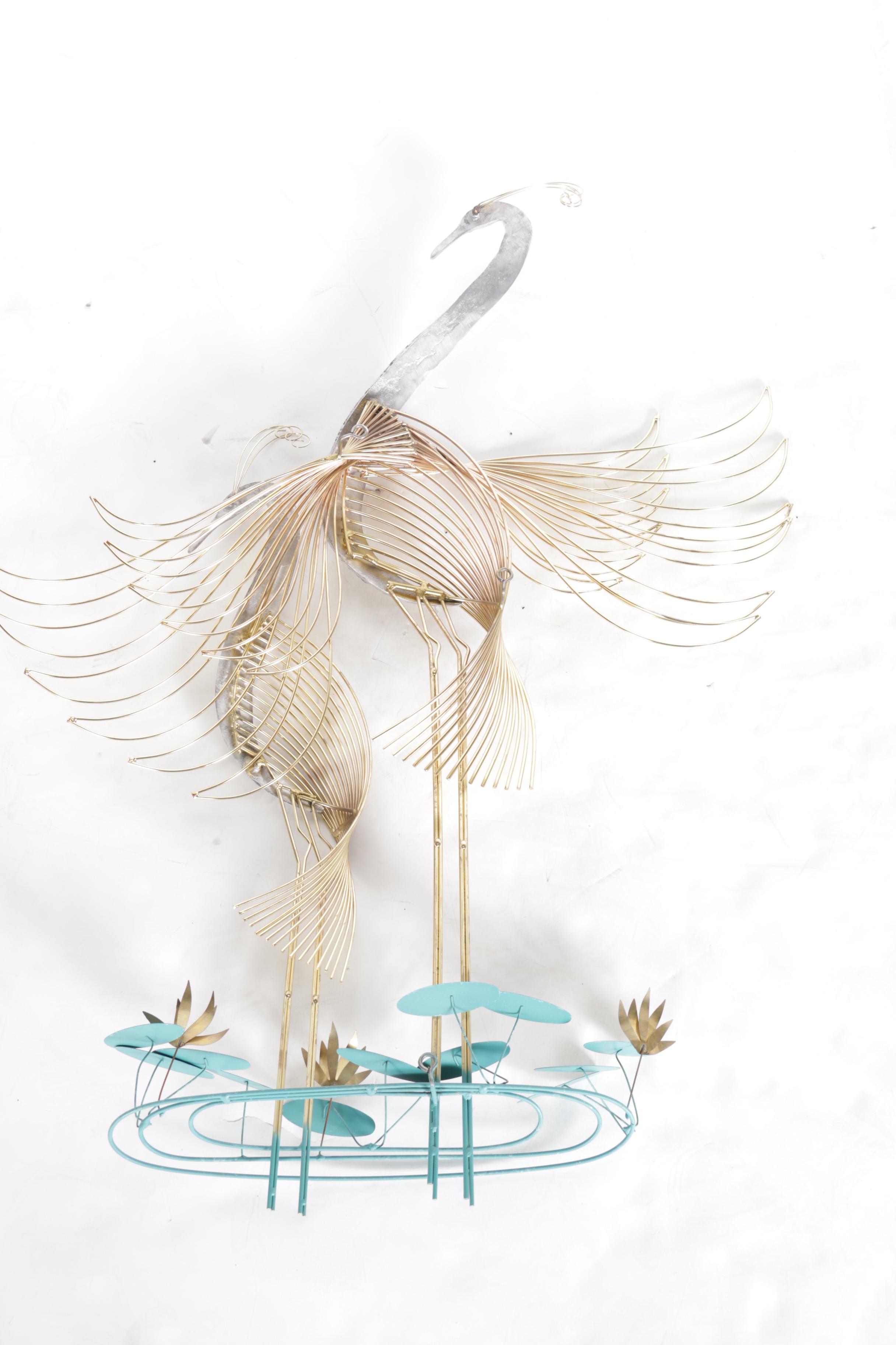 Abstract Swan Wall Art