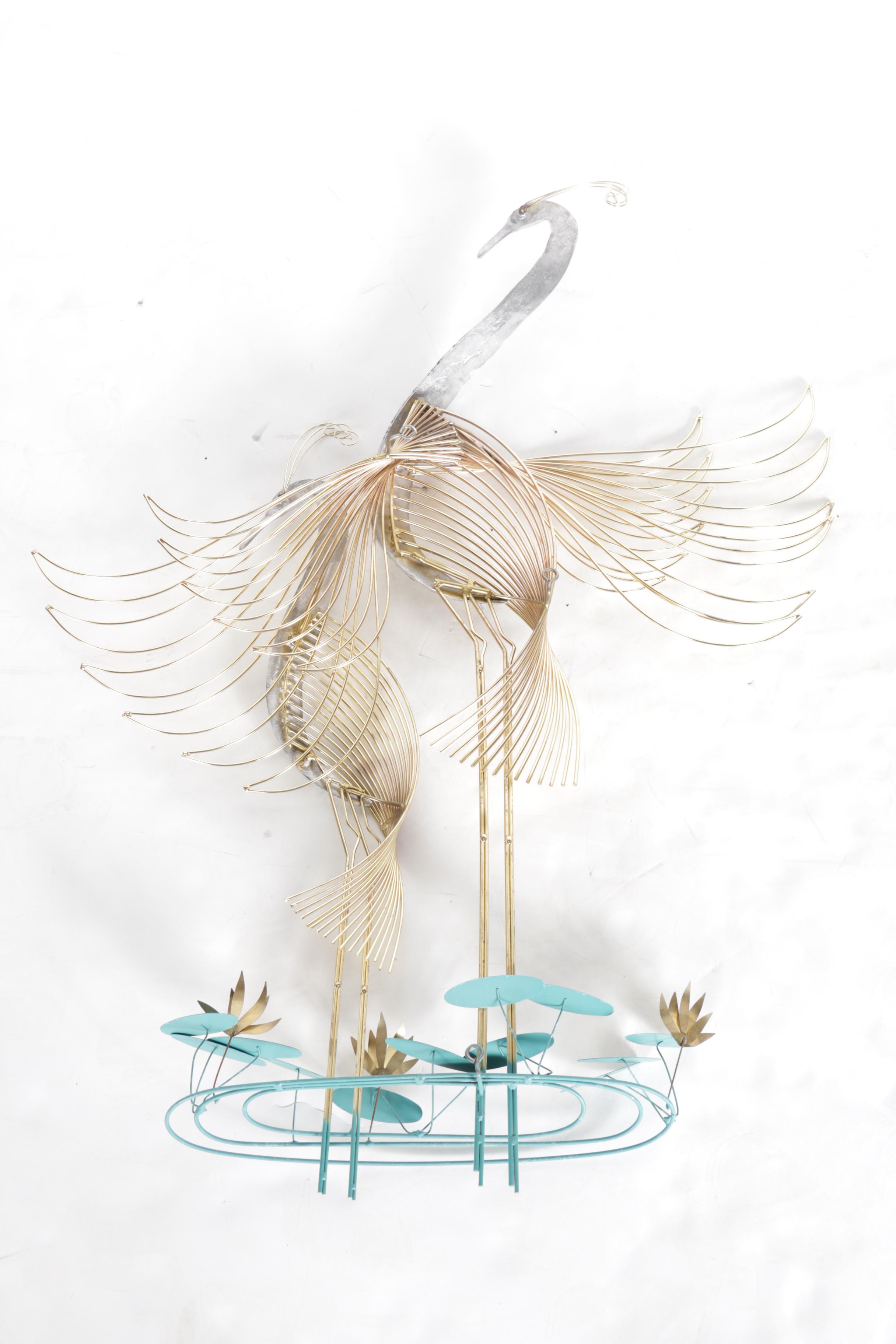 Abstract Swan Wall Art