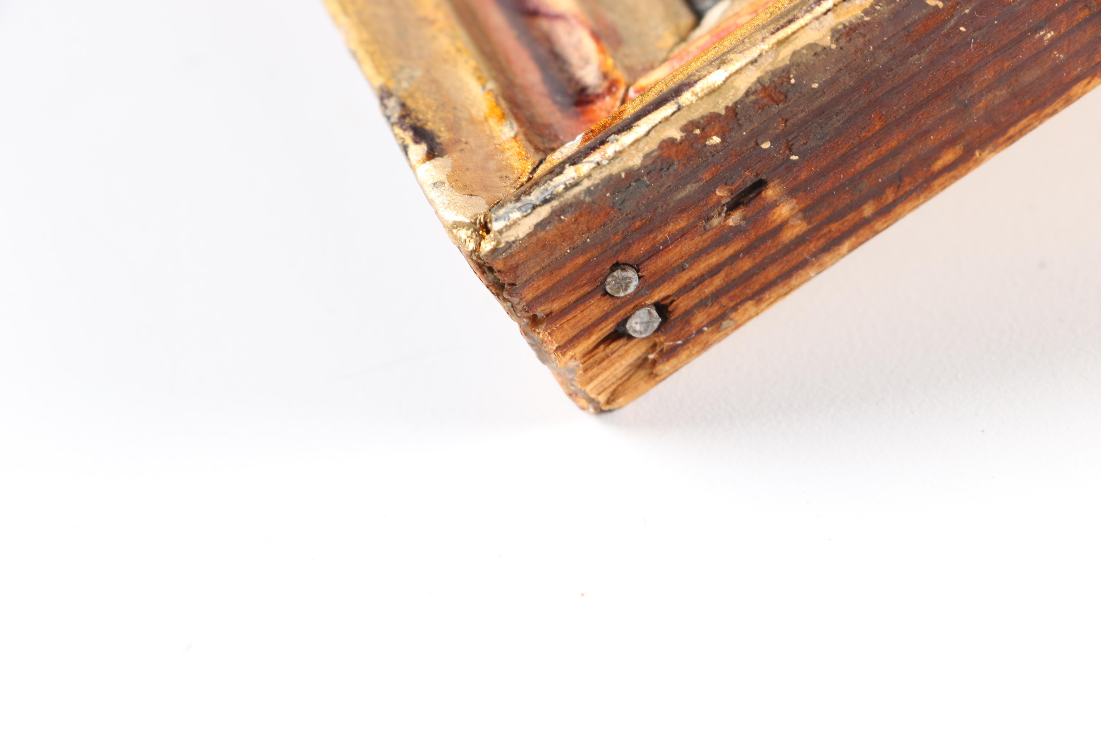 19th Century Oil on Canvas of Mediterranean Cityscape