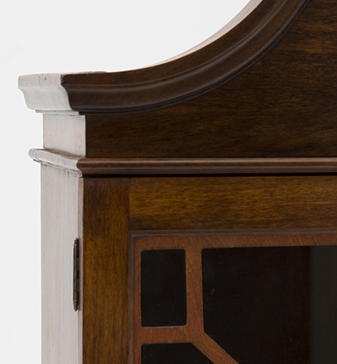 Vintage Mahogany Chippendale Style Secretary Desk