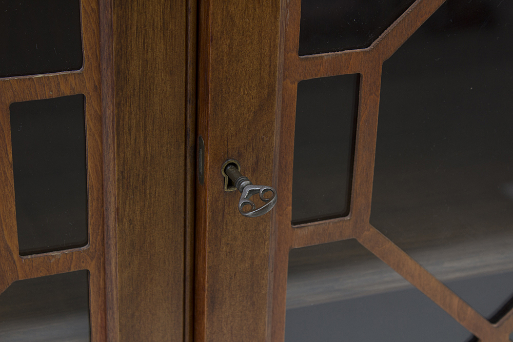 Vintage Mahogany Chippendale Style Secretary Desk