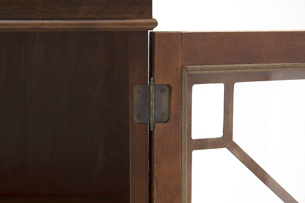 Vintage Mahogany Chippendale Style Secretary Desk