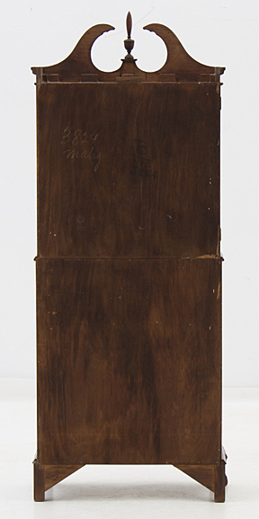 Vintage Mahogany Chippendale Style Secretary Desk