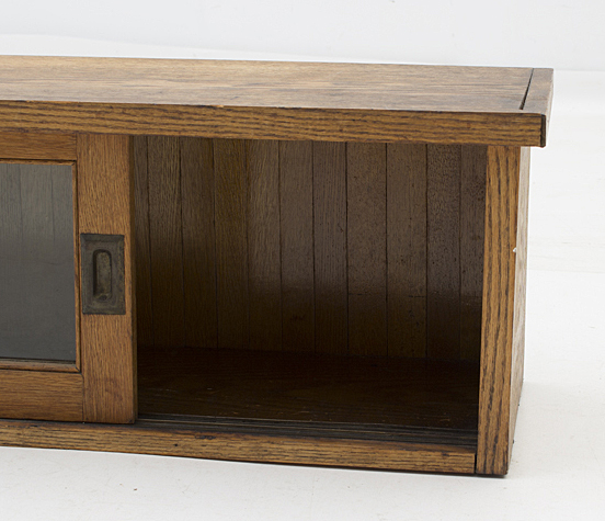 Antique Oak Display Case