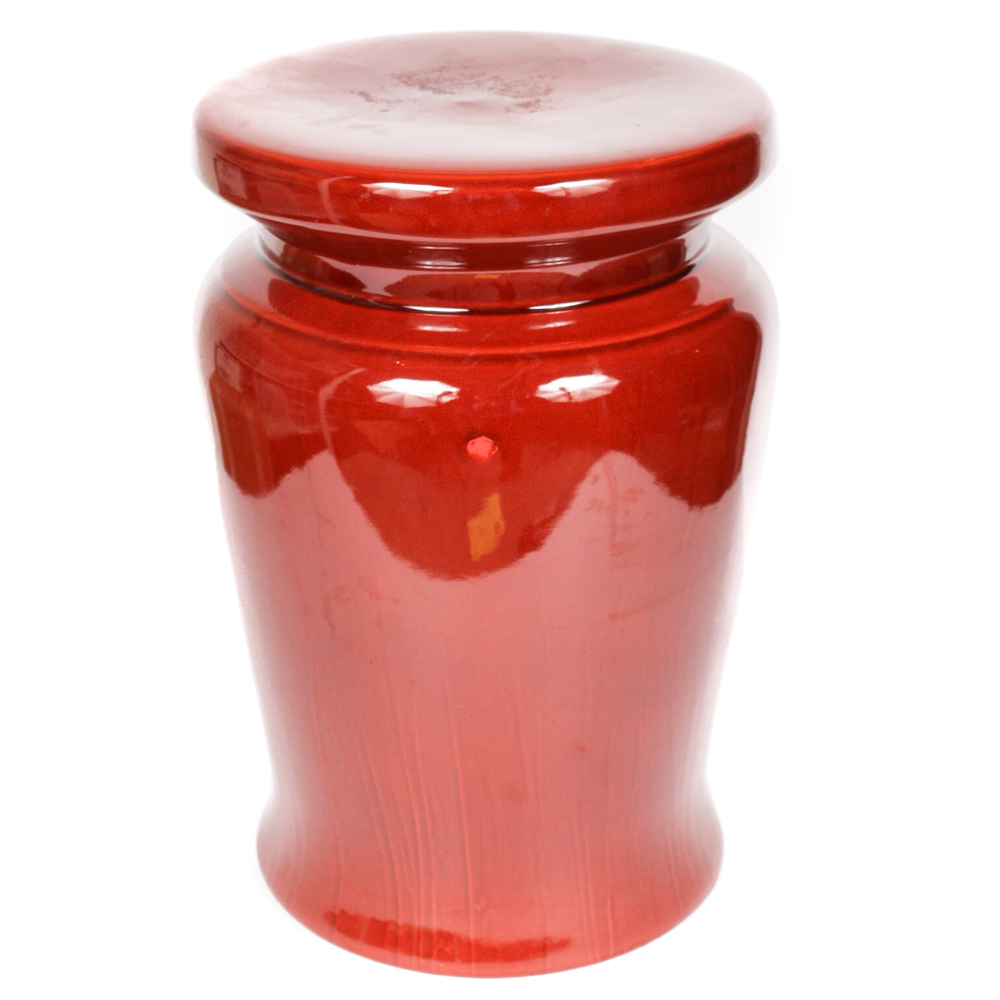 Contemporary Ceramic Drum Stool