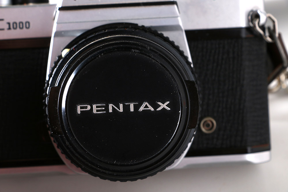 1980s Asahi Pentax K1000 Camera In Box With Documentation