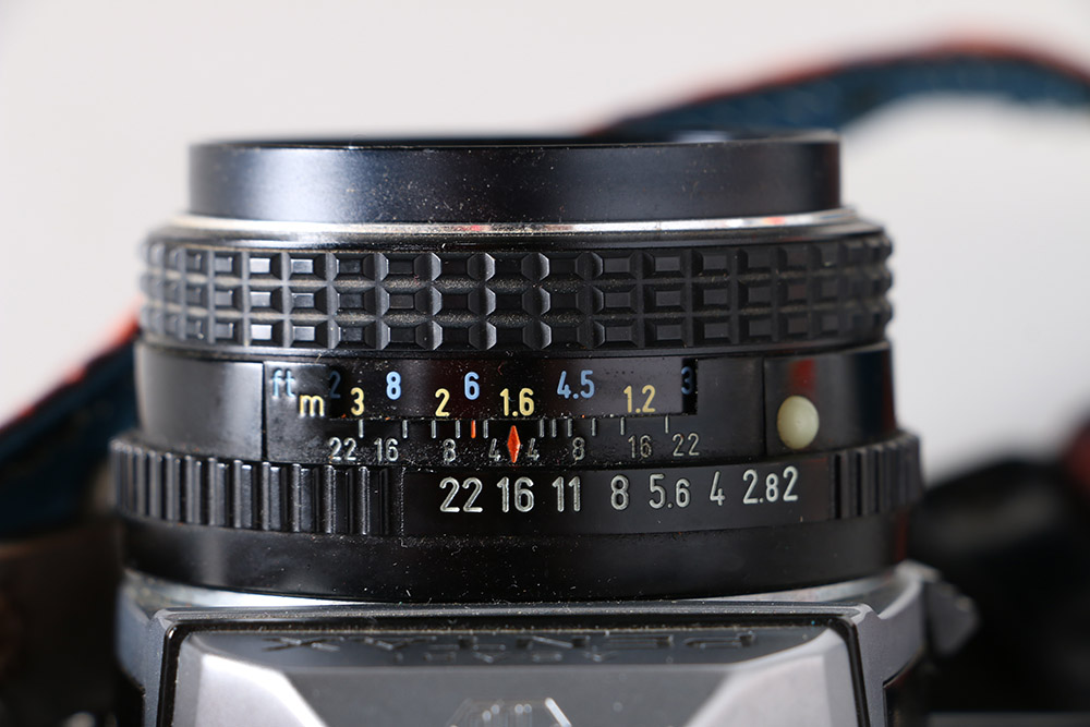 1980s Asahi Pentax K1000 Camera In Box With Documentation