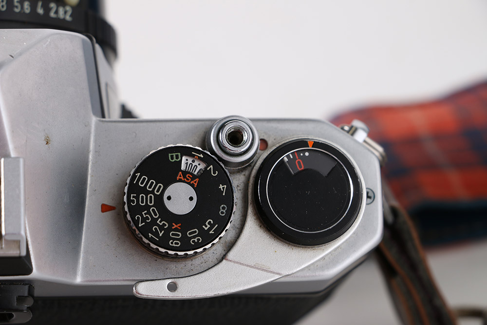 1980s Asahi Pentax K1000 Camera In Box With Documentation