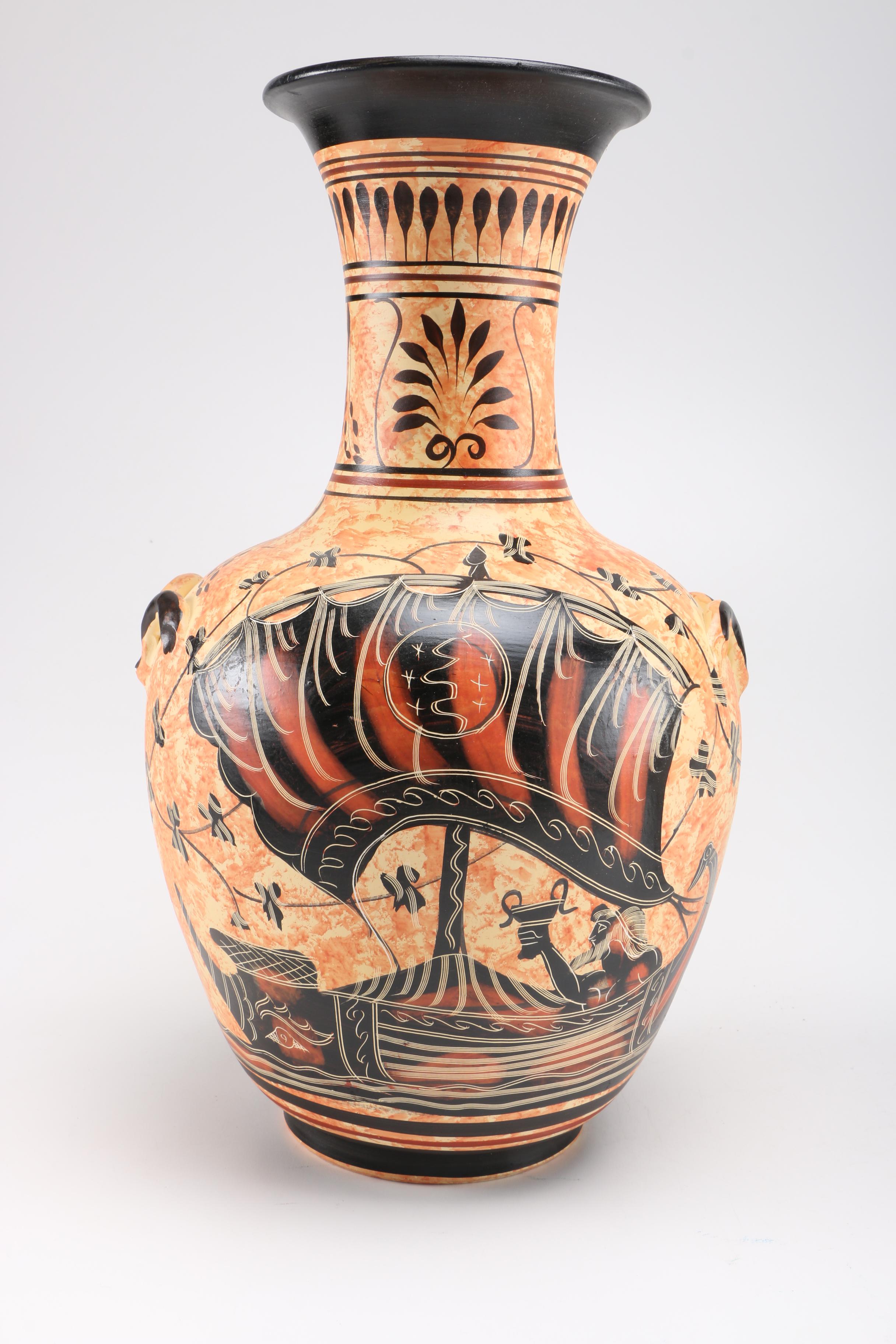 Giannis Rhodes Handmade Ceramic Greek Vases