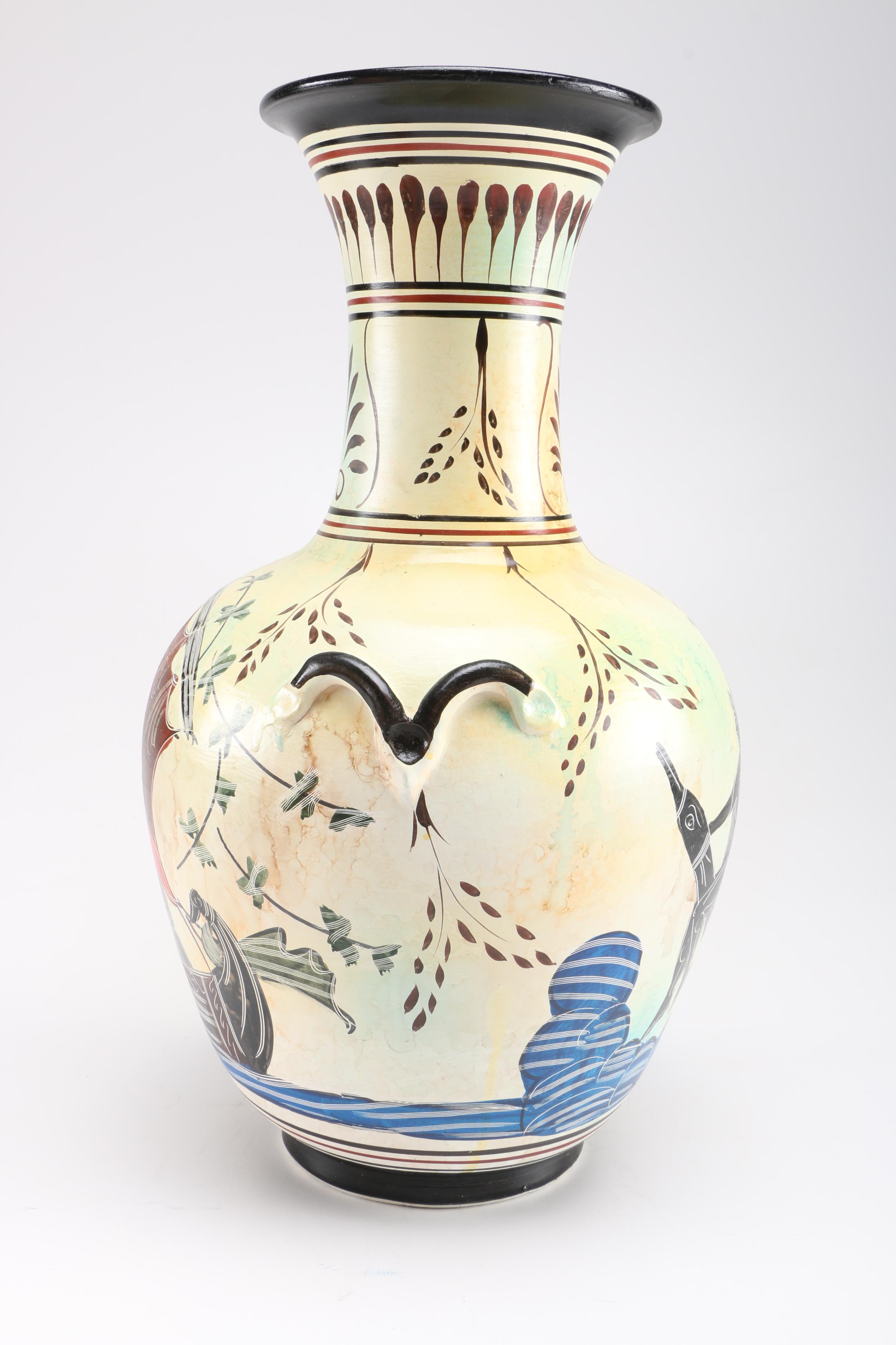 Giannis Rhodes Handmade Ceramic Greek Vases