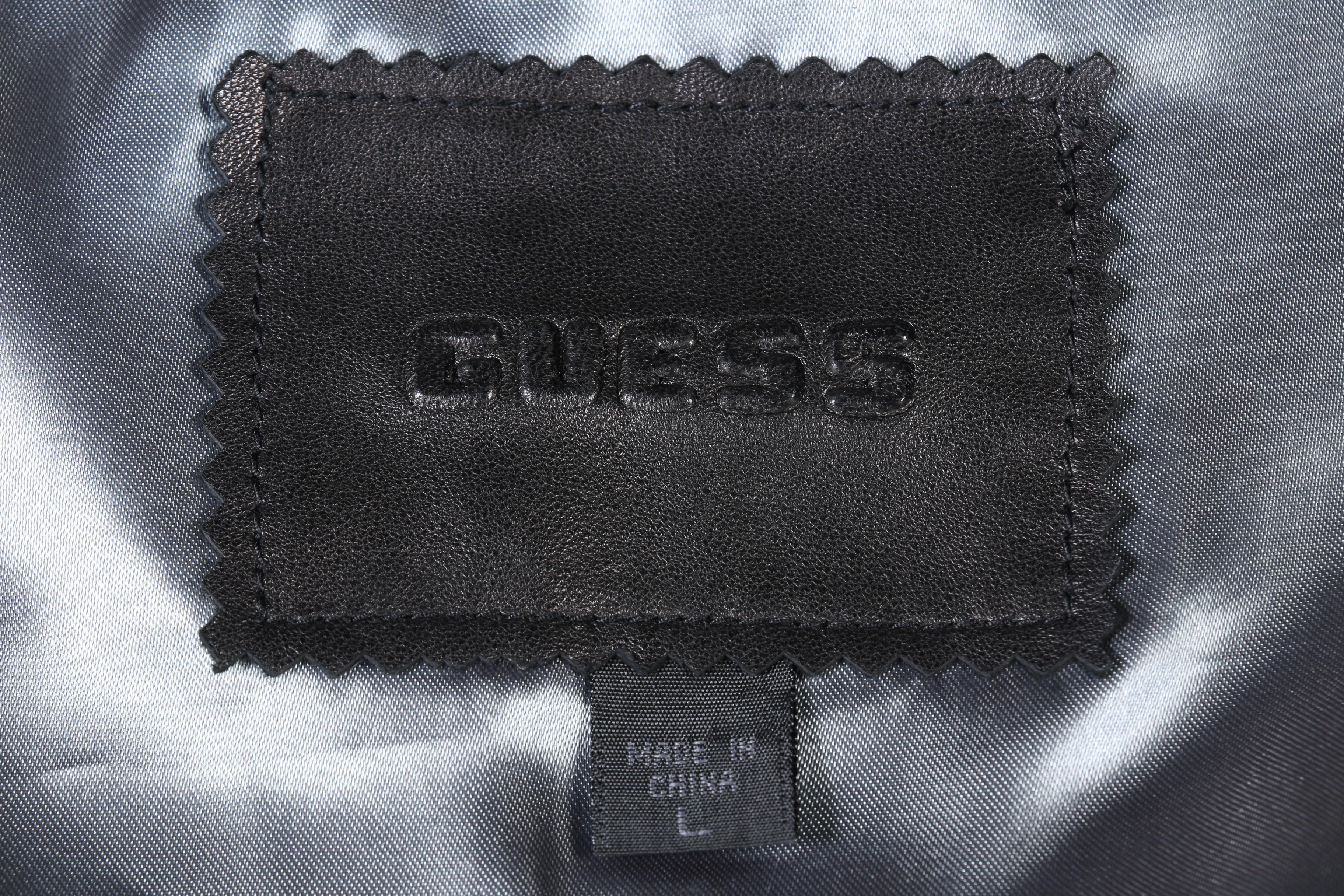 Guess Leather Jacket and Love Tree Acrylic Fur Vest