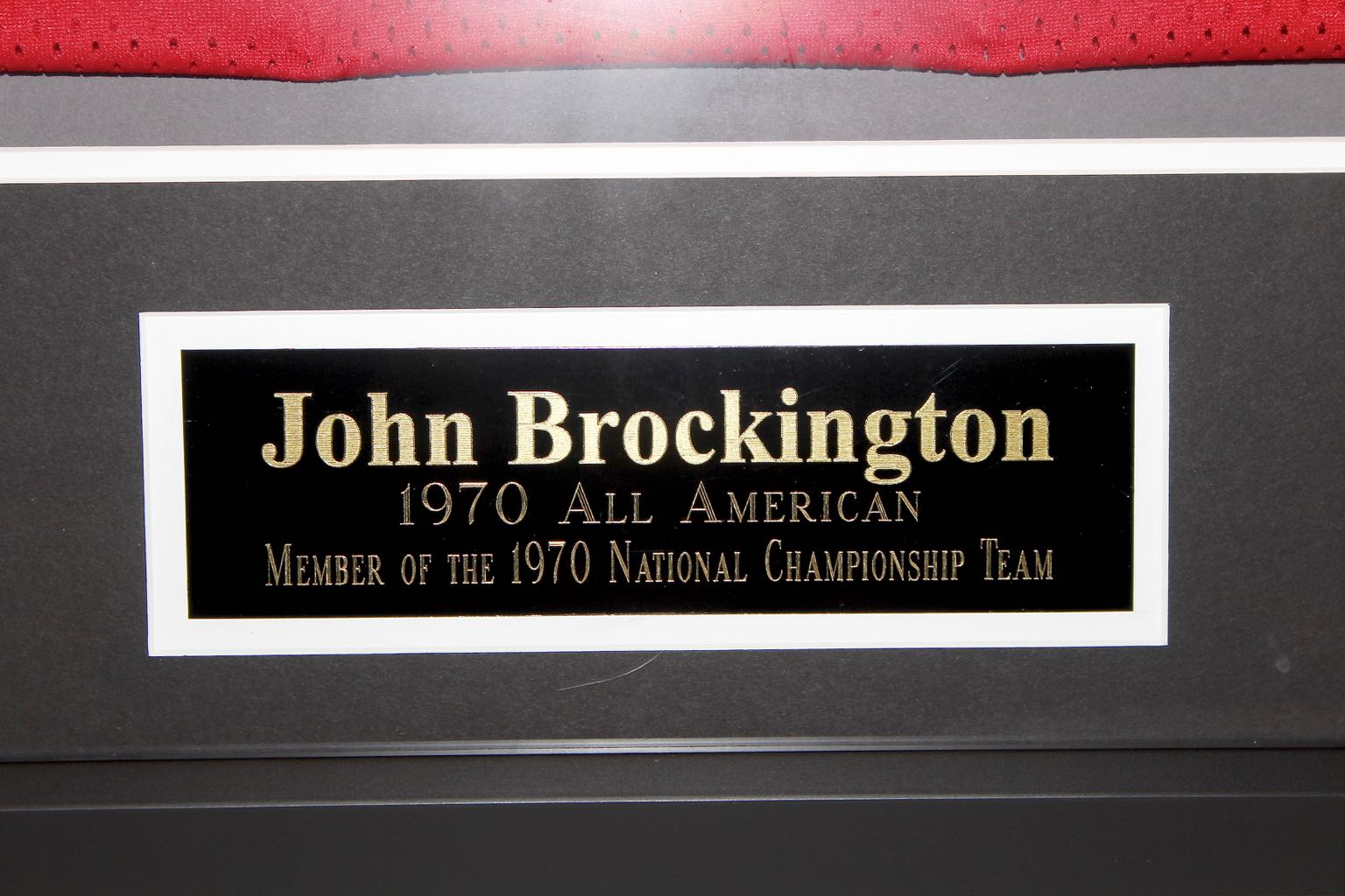 OSU John Brockington Signed Football Jersey