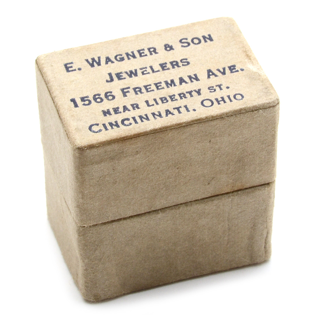 Victorian 10K White Gold Baby Ring and Gold Filled Bracelet