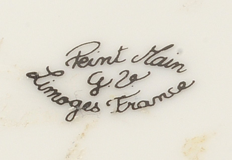 Limoges Parisian Street Scene Trinket Box