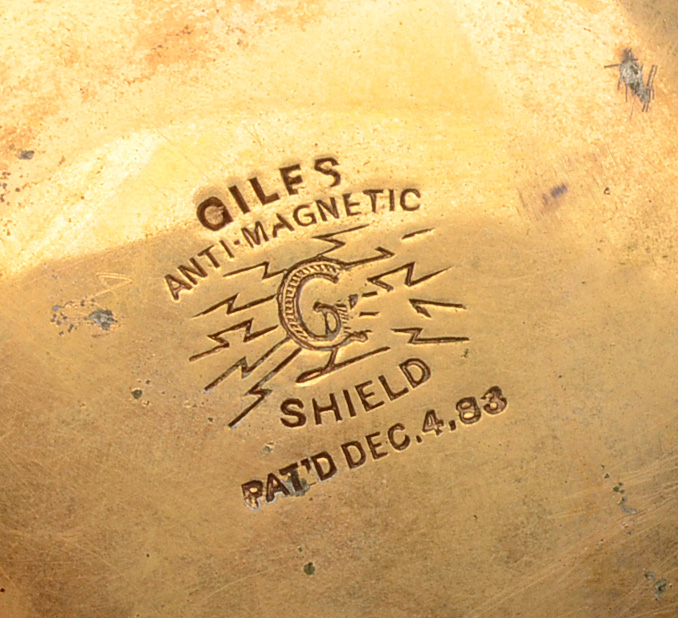 Antique Elgin Gold Filled Pocket Watch with Glass Dome