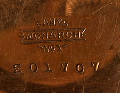 Antique Elgin Gold Filled Pocket Watch with Glass Dome