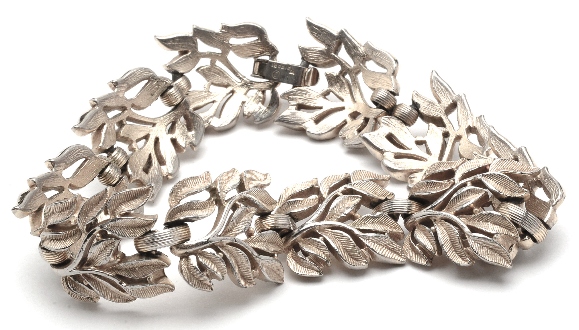 Crown Trifari Group of Three Bracelets, Necklace and Brooch