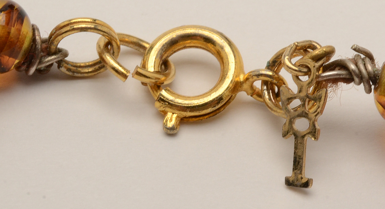 Crown Trifari Group of Three Bracelets, Necklace and Brooch