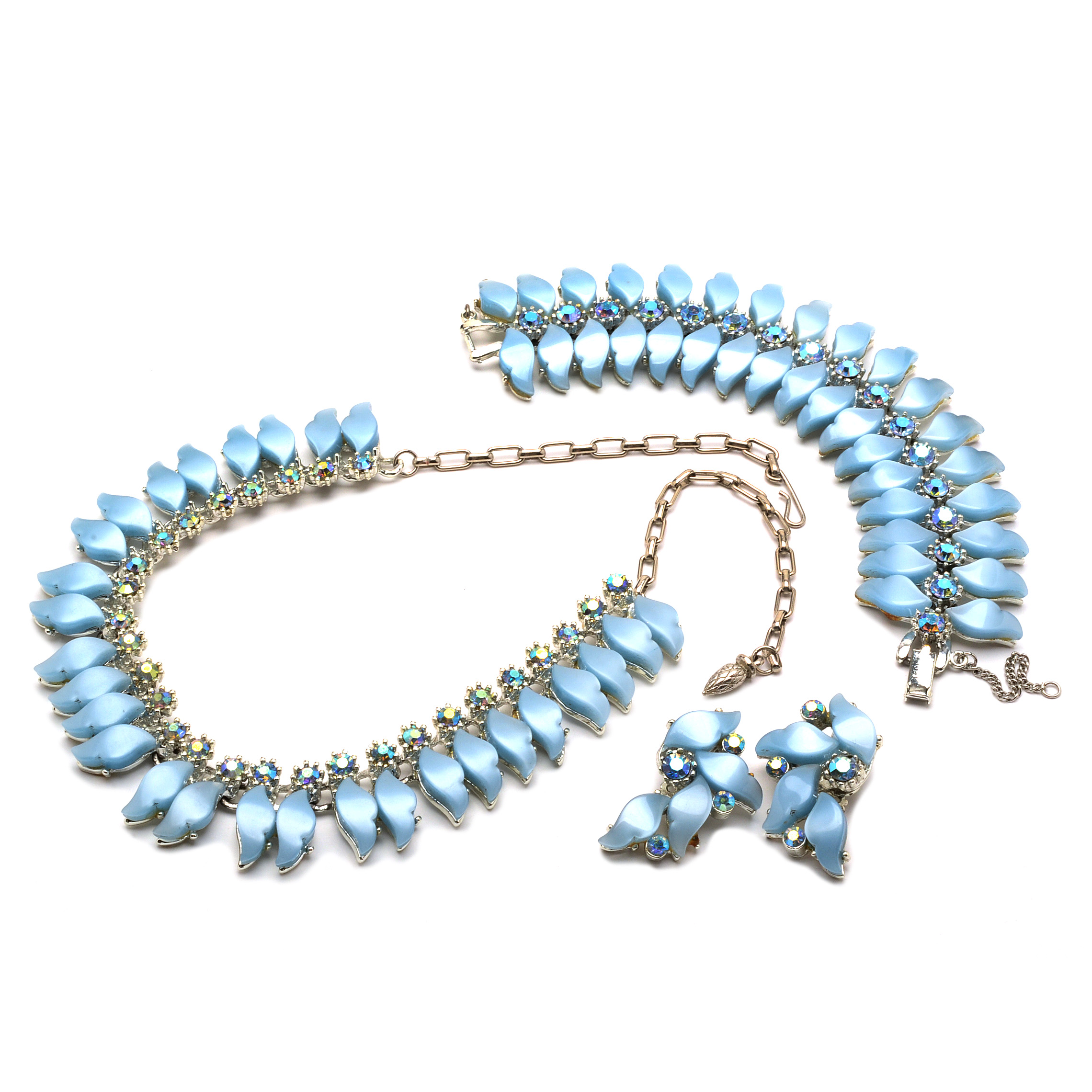 Vintage 1960s Thermoset Demi Parure