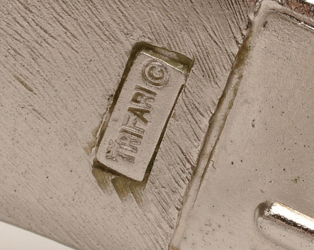 Vintage Crown Trifari Enamel, Filigree, and Crystal Jewelry