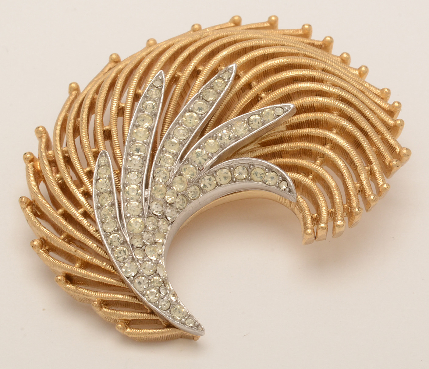 Vintage Crown Trifari Enamel, Filigree, and Crystal Jewelry