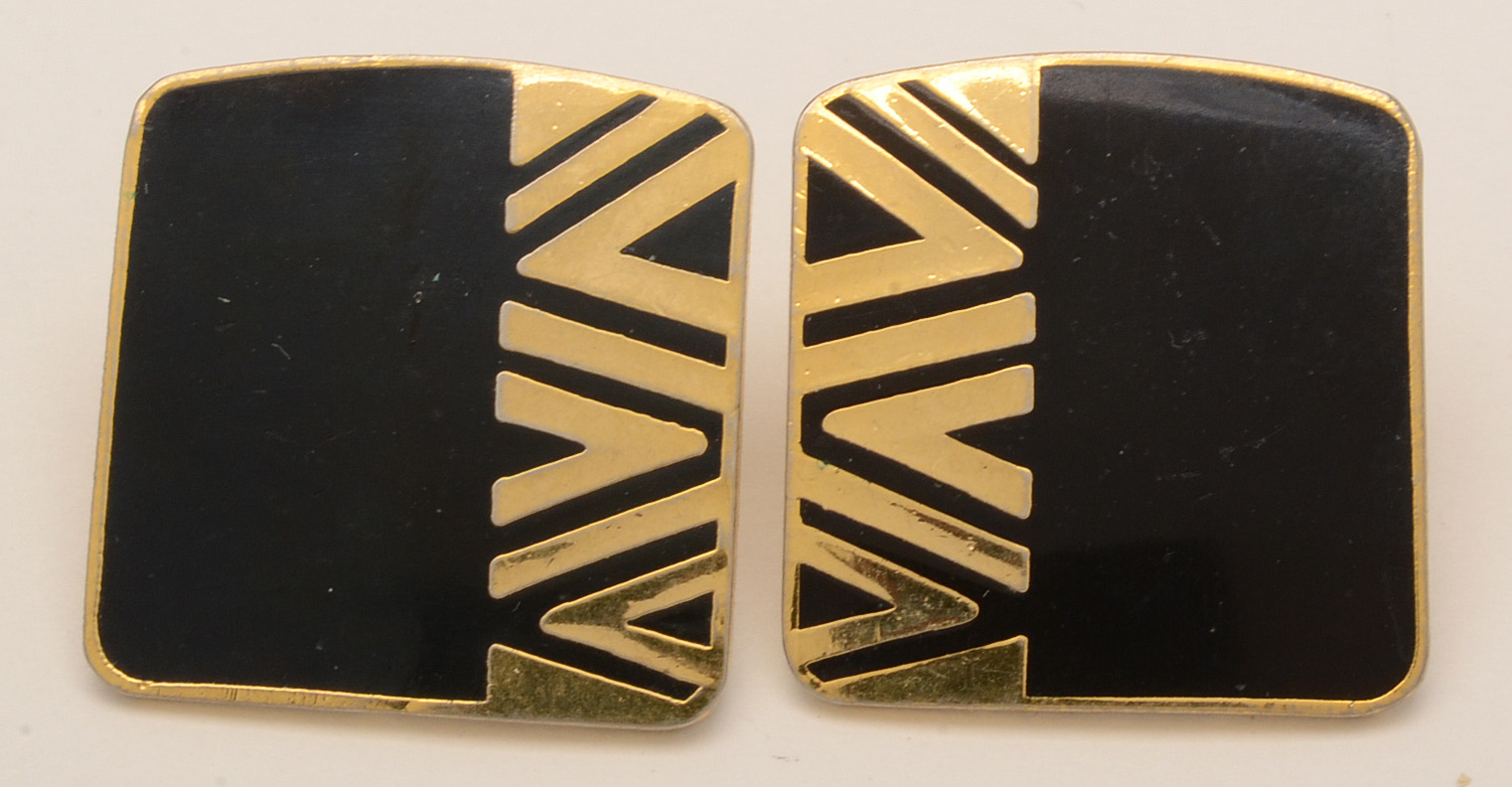 Laurel Burch Enameled Earrings and Brooches