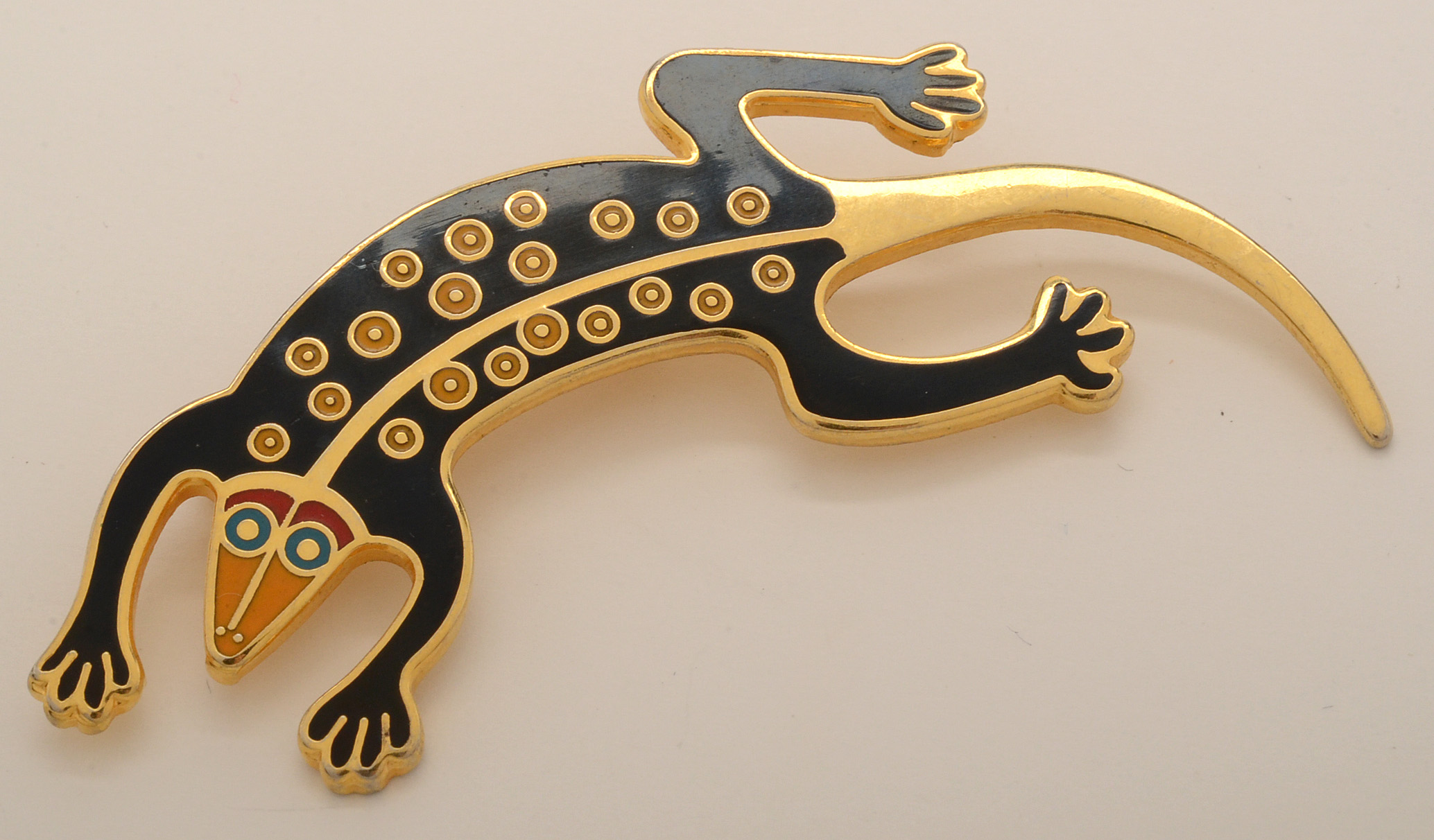 Laurel Burch Enameled Earrings and Brooches