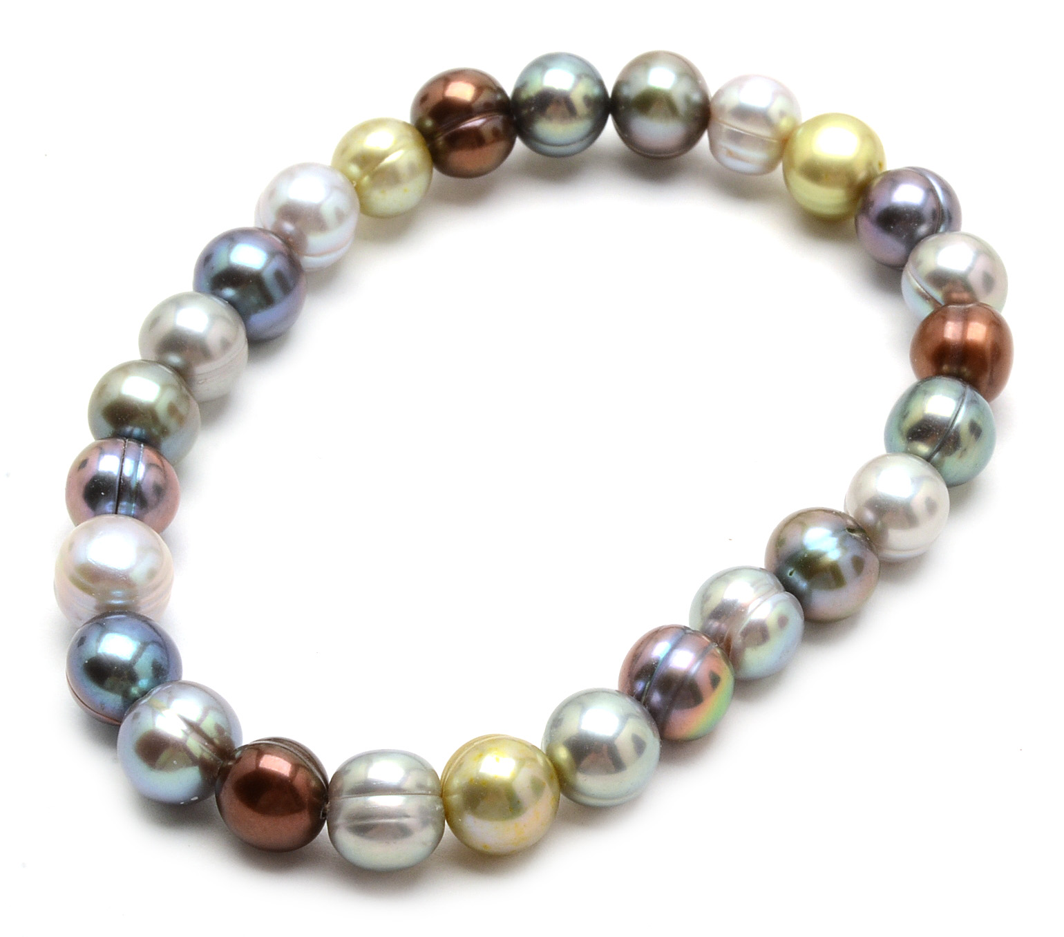 Dyed Multi Color Cultured Freshwater Pearl Assortment