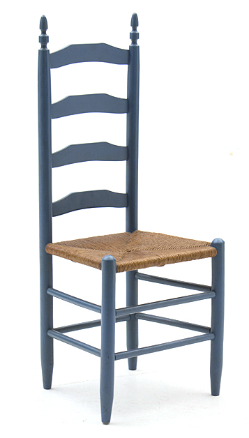 Set of Vintage Rush Seat Dining Chairs