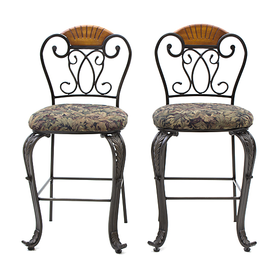 Contemporary Ashley Furniture Bar Stools