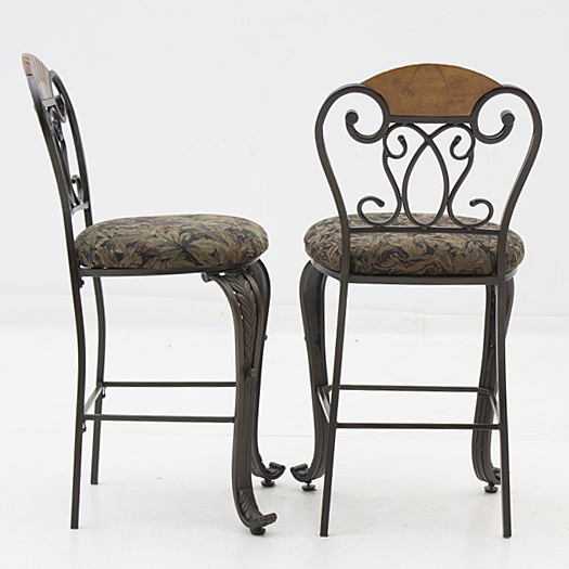 Contemporary Ashley Furniture Bar Stools