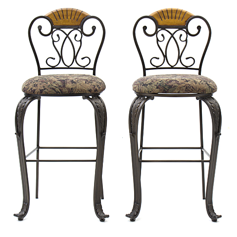 Contemporary Ashley Furniture Bar Stools