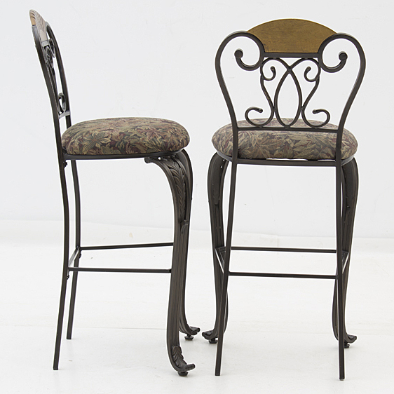 Contemporary Ashley Furniture Bar Stools