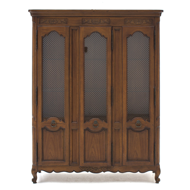 Vintage Drexel "French In The Country Manner" China Cabinet